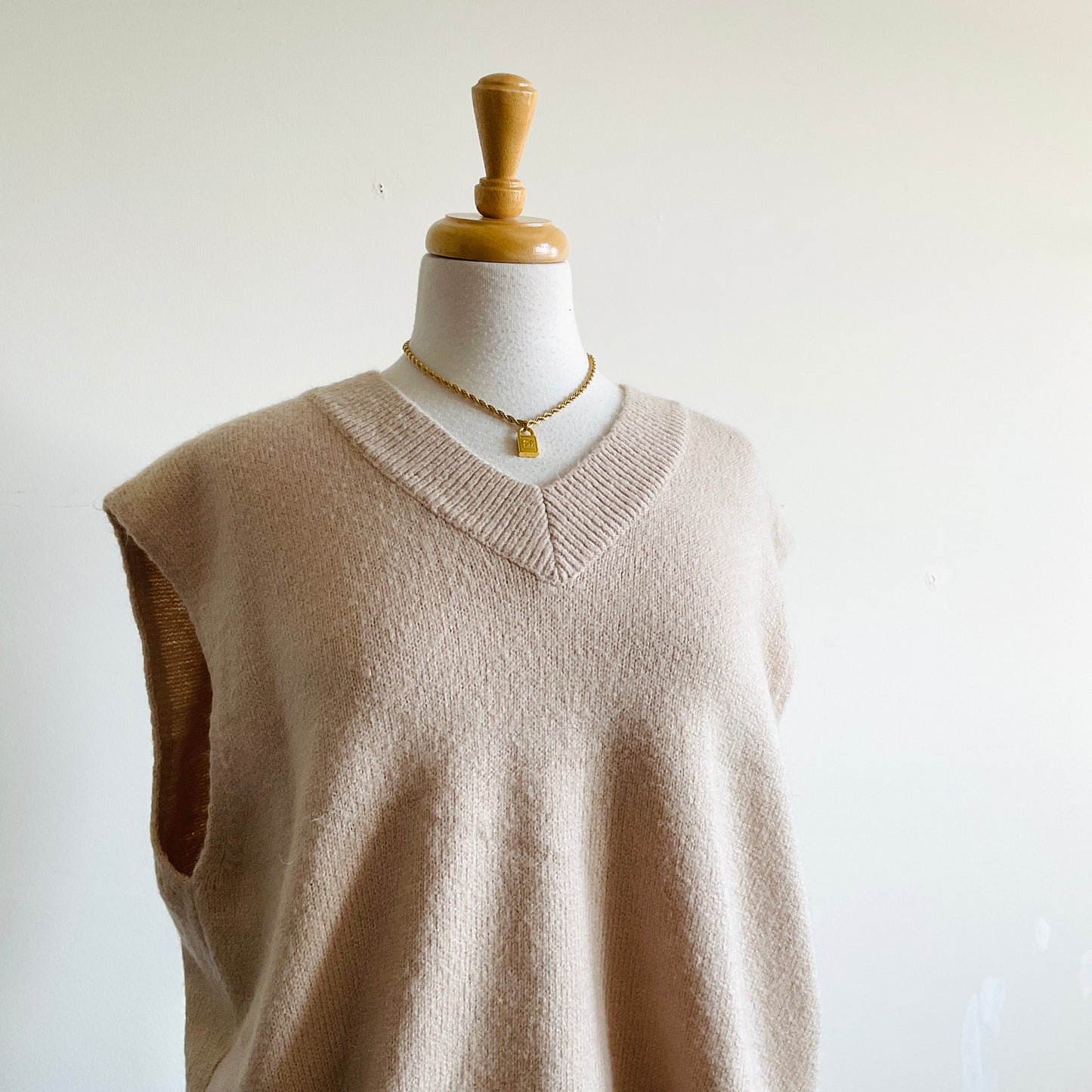 Oak + Fort Knit Sweater Vest