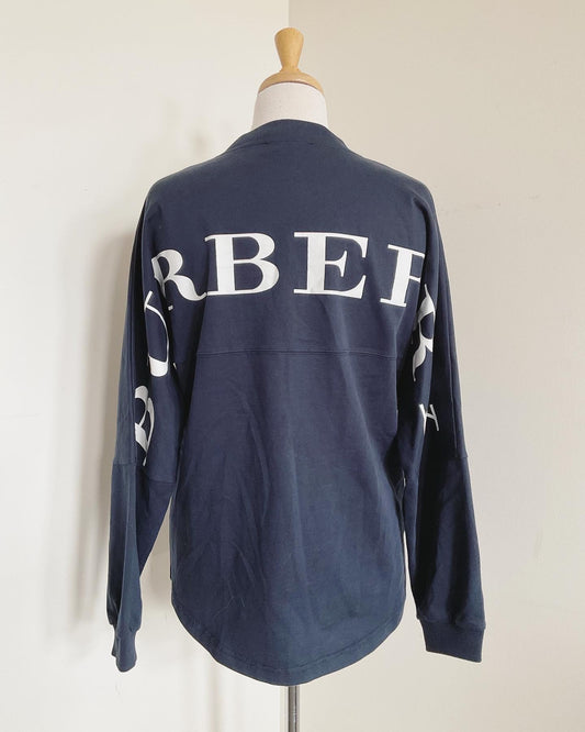 Burberry Logo Oversized Graphic Longsleeve