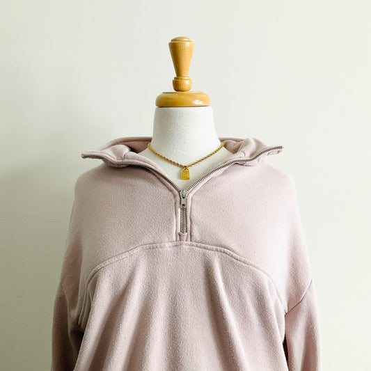 Brandy Melville Quarterzip Sweatshirt