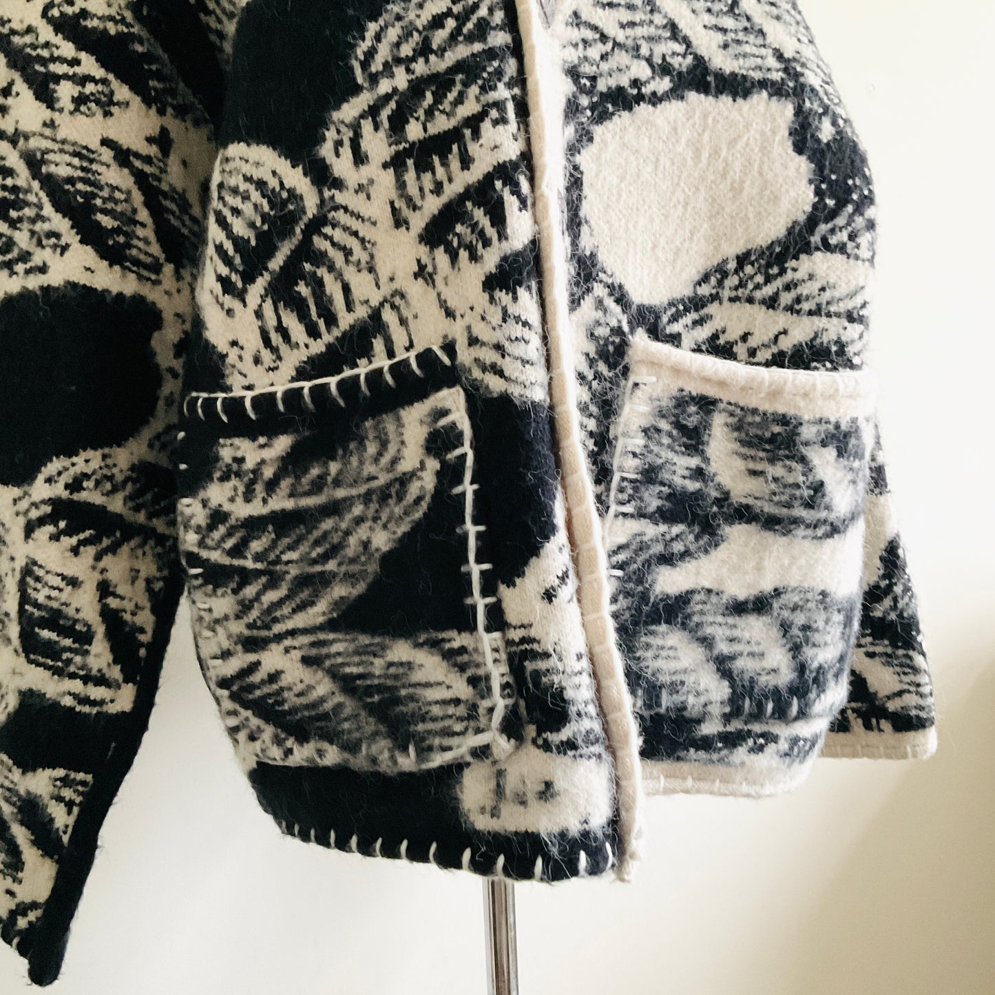 Prenauns Patterned Knit Cardigan