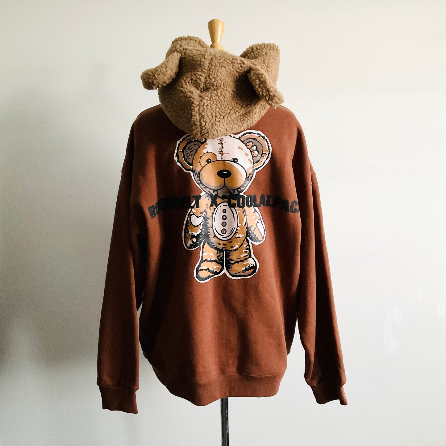 Teddy Bear Graphic Hoodie