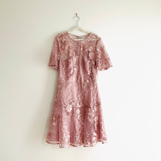 Evernew Ashton Embroidered Dress