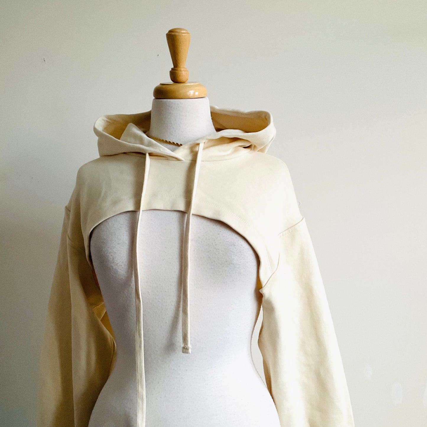 Zara Hooded Bolero Sweatshirt