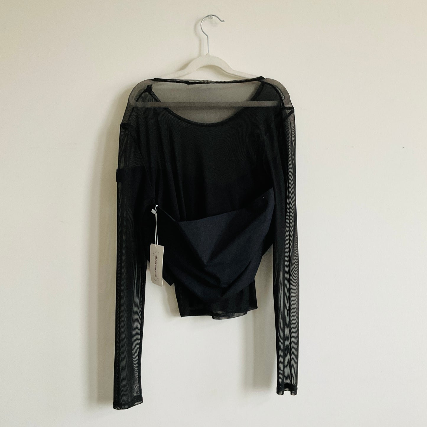 Zara Bow Mesh Longsleeve