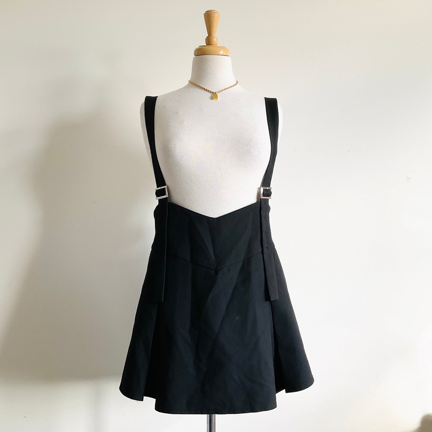 Boutique Mini Dress w/Suspenders