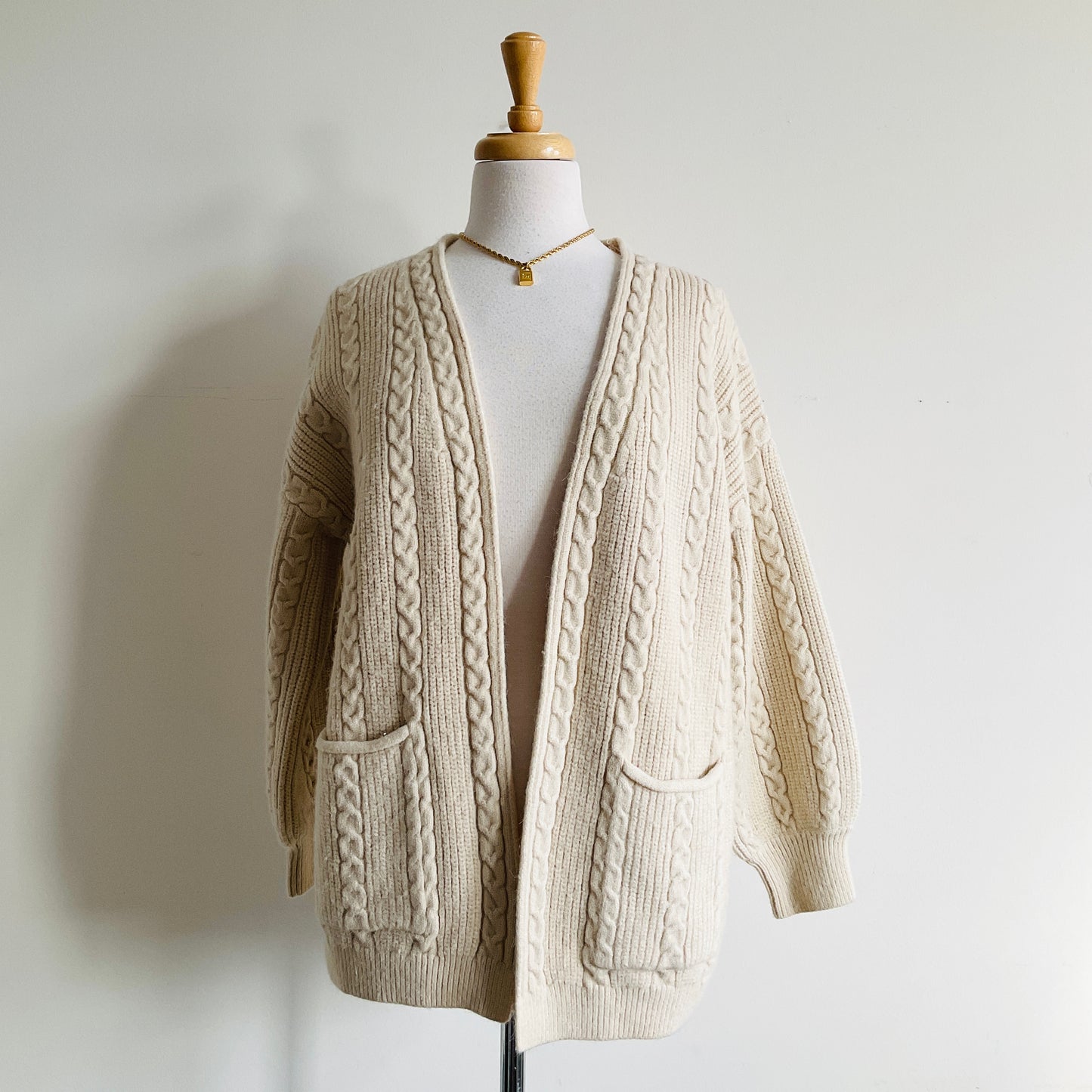 Heartloom Cable-knit Cardigan