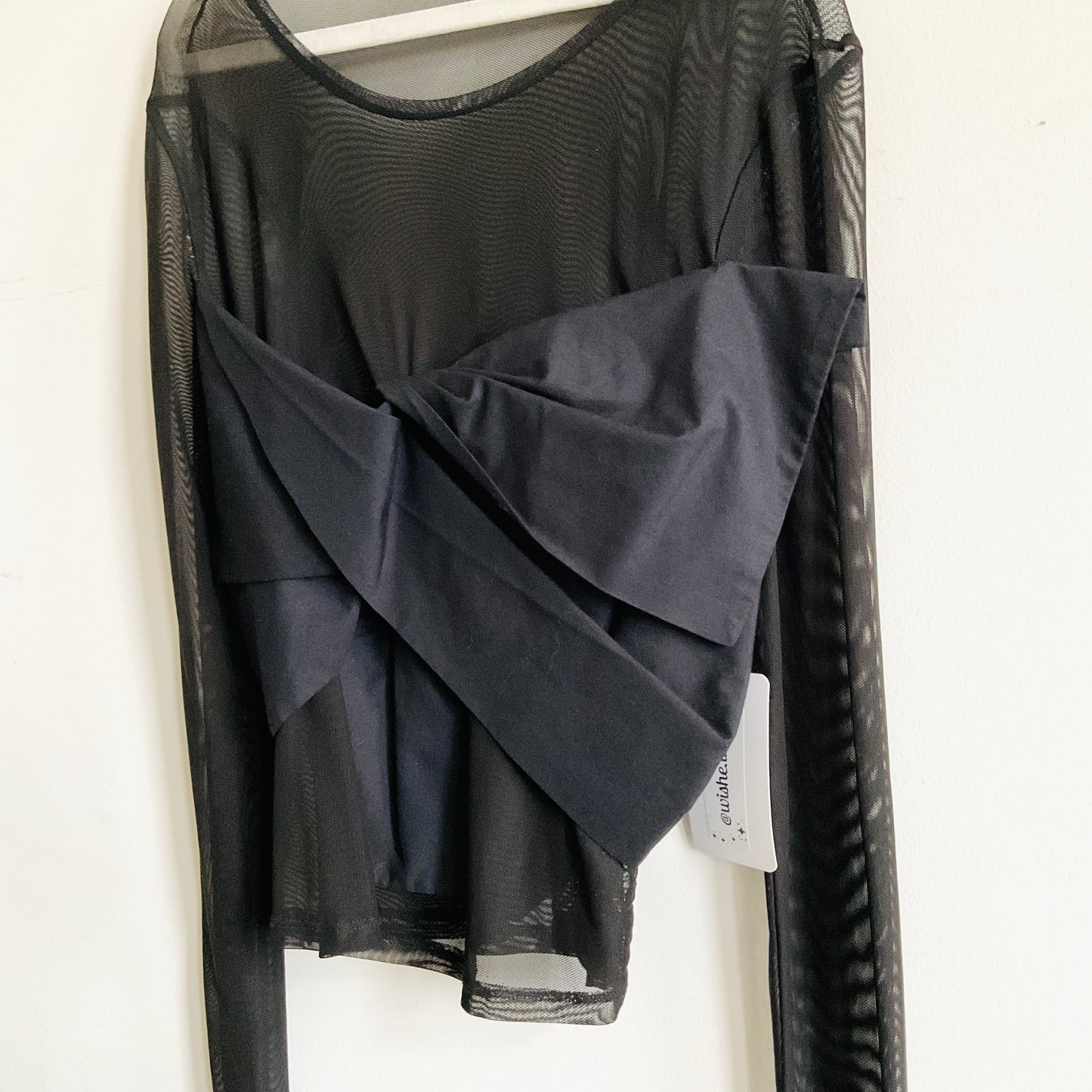 Zara Bow Mesh Longsleeve