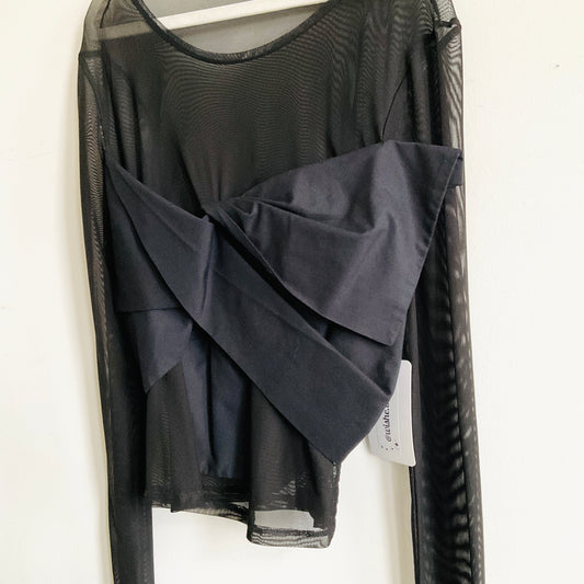 Zara Bow Mesh Longsleeve