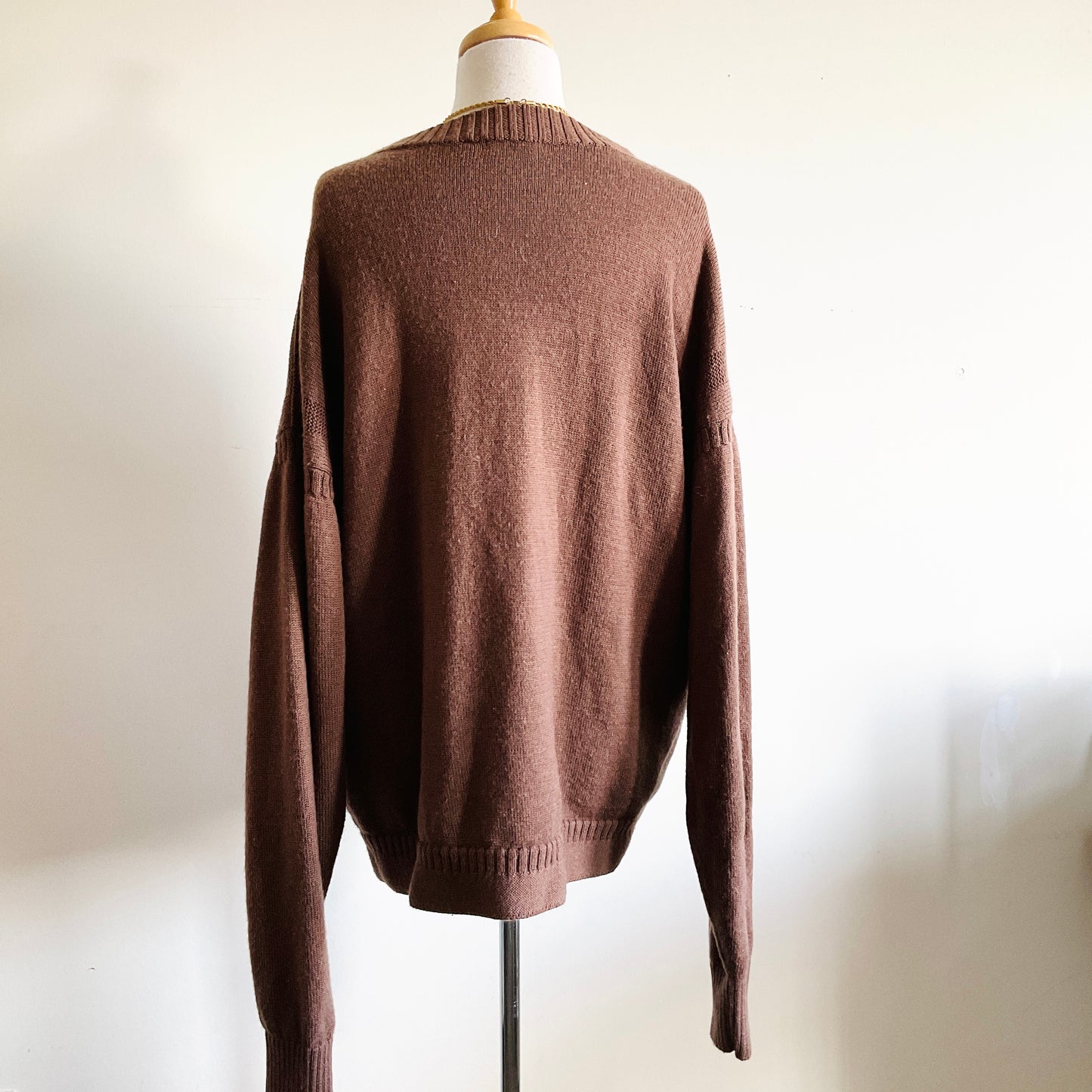 Uniqlo Mocha Knit Sweater