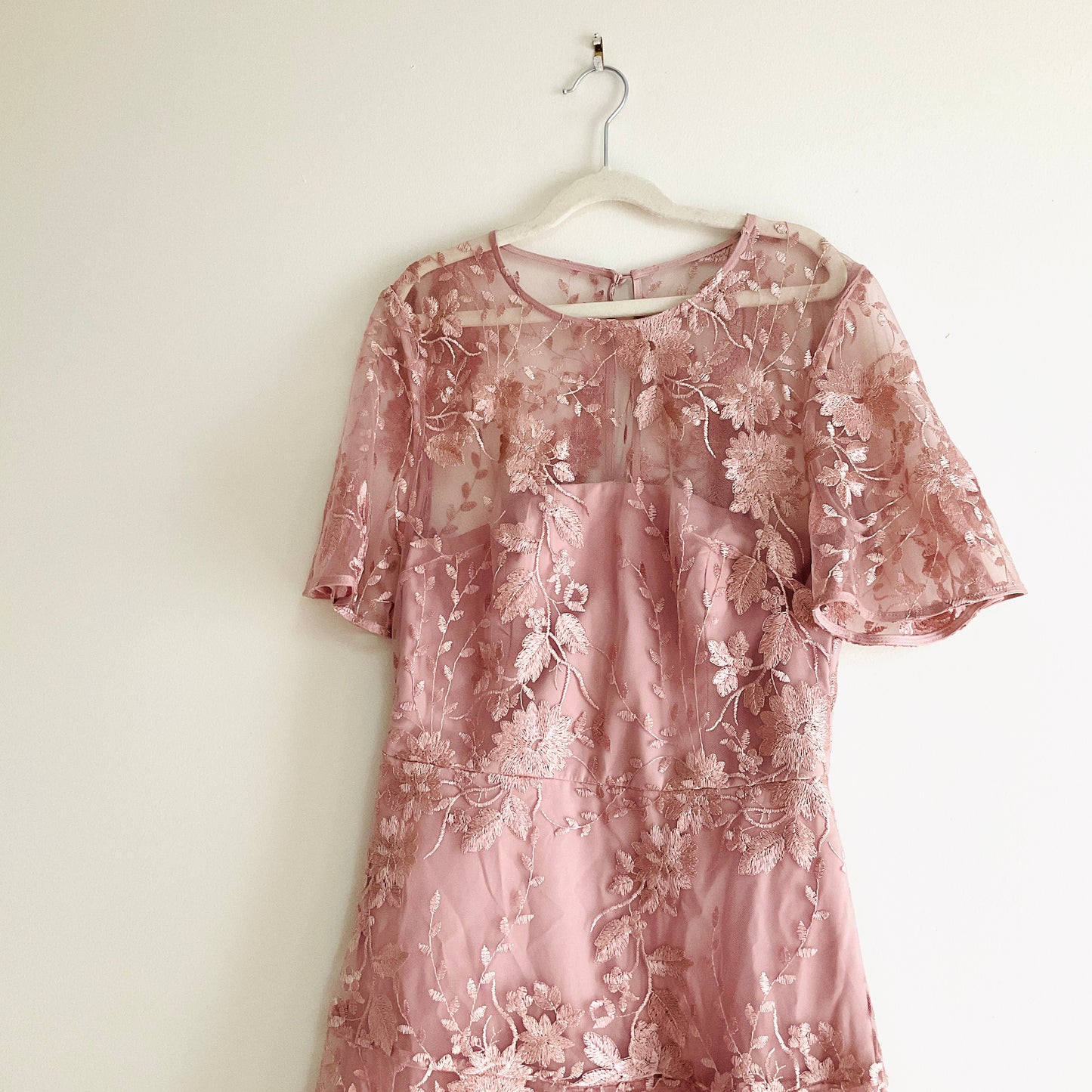 Evernew Ashton Embroidered Dress