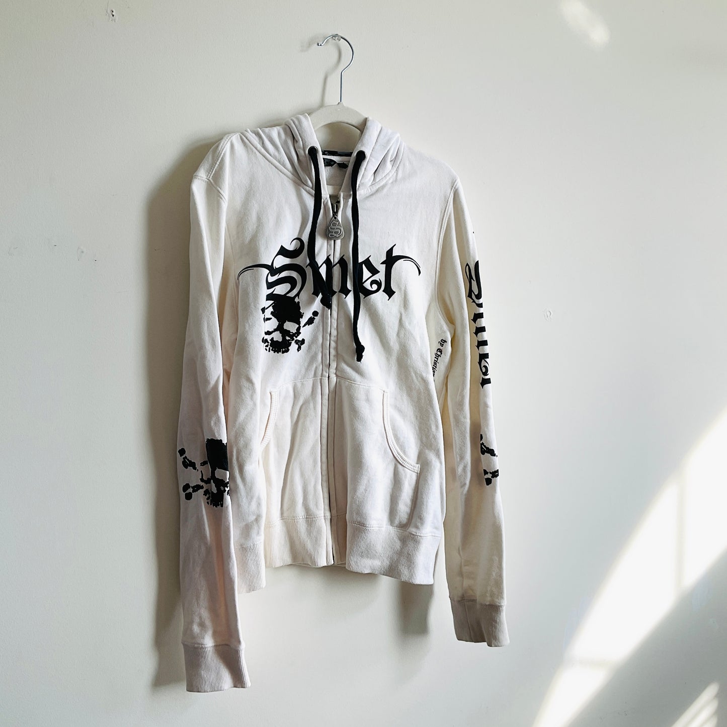 Smet Vintage Graphic Zip-up Hoodie