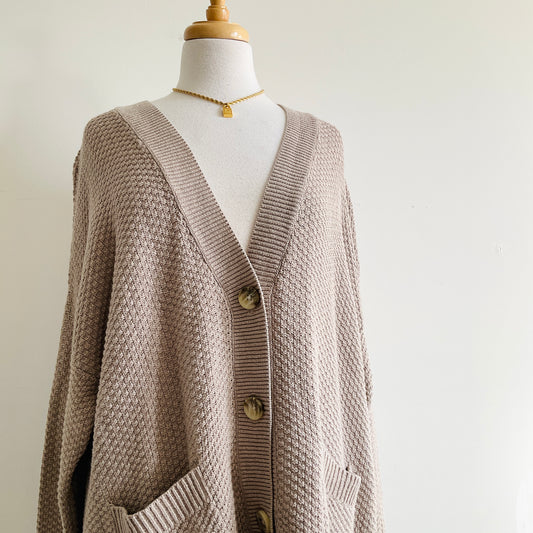 Aerie Cable-knit Cardigan