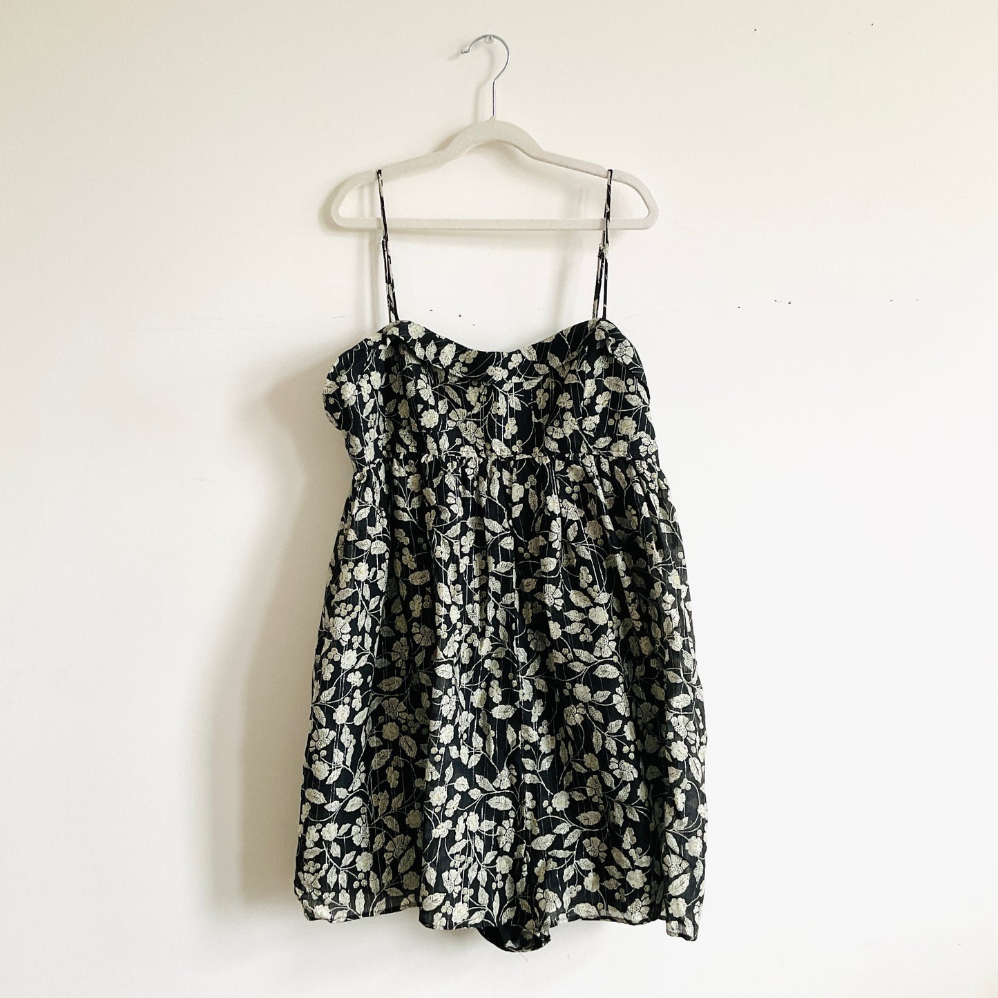 Zara Floral Patterned Babydoll Dress