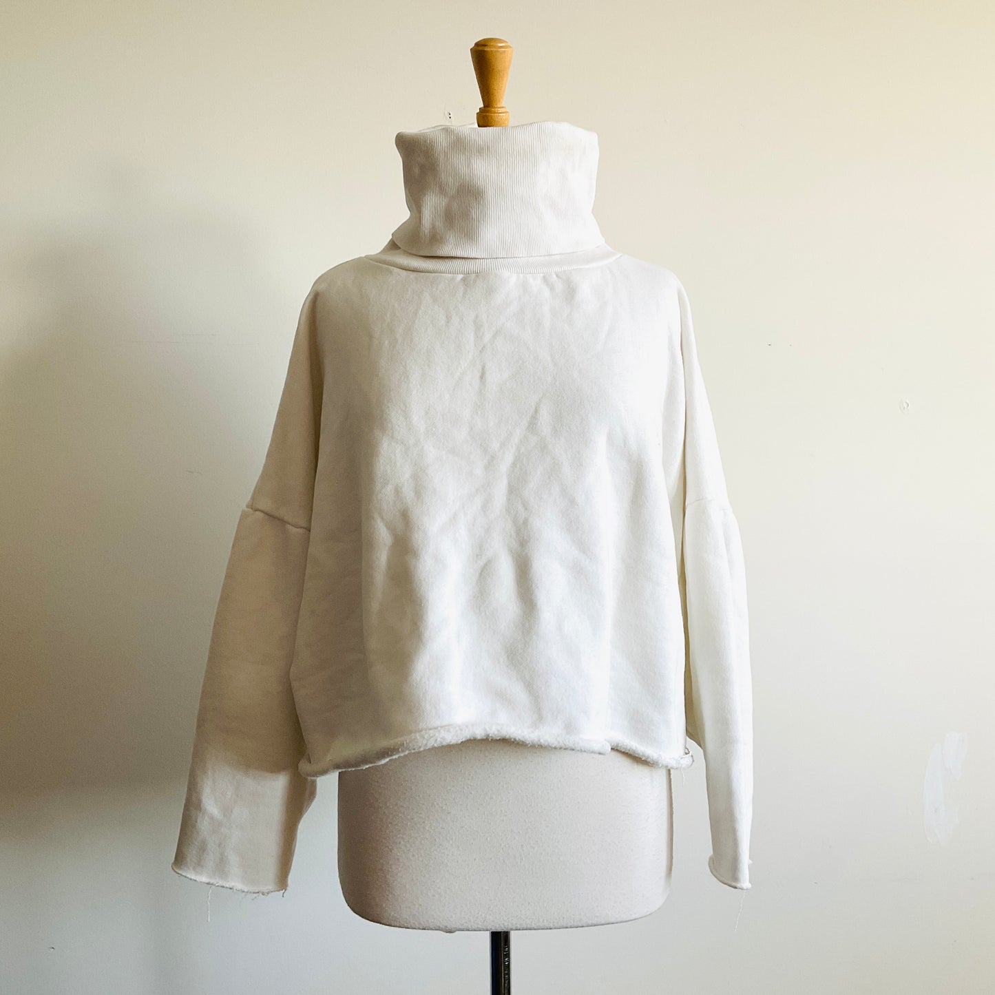 Oak + Fort Dove Turtleneck Sweatshirt