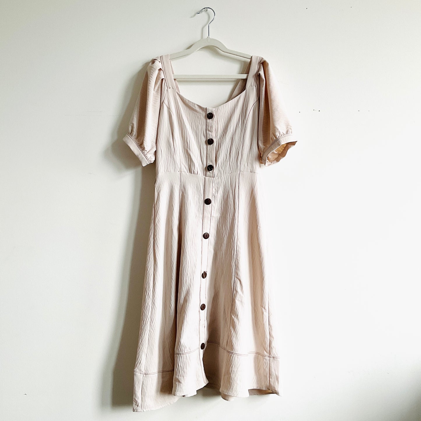 Monteau Linen Midi Dress