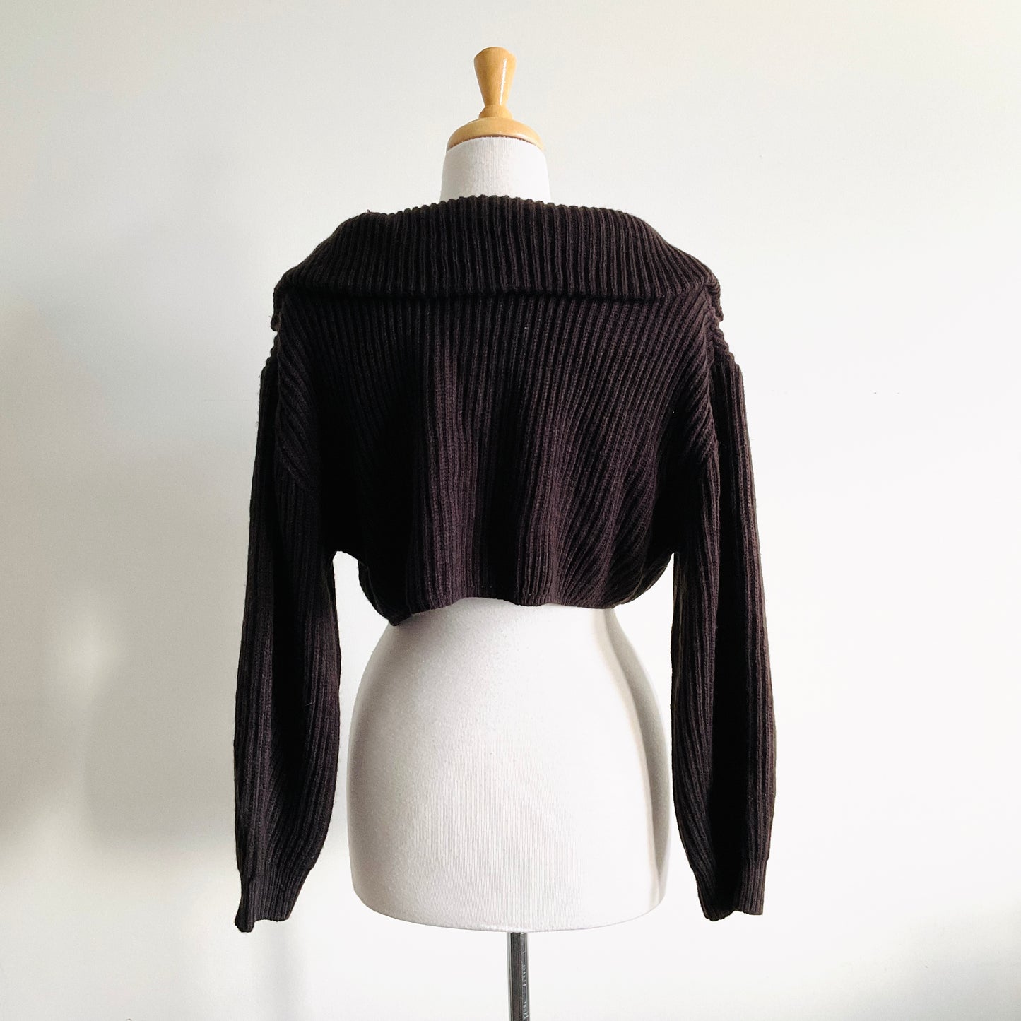 Boutique Chocolat Knit Half Zip