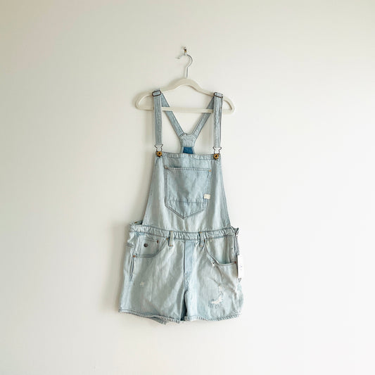 Raw Denim Shortalls