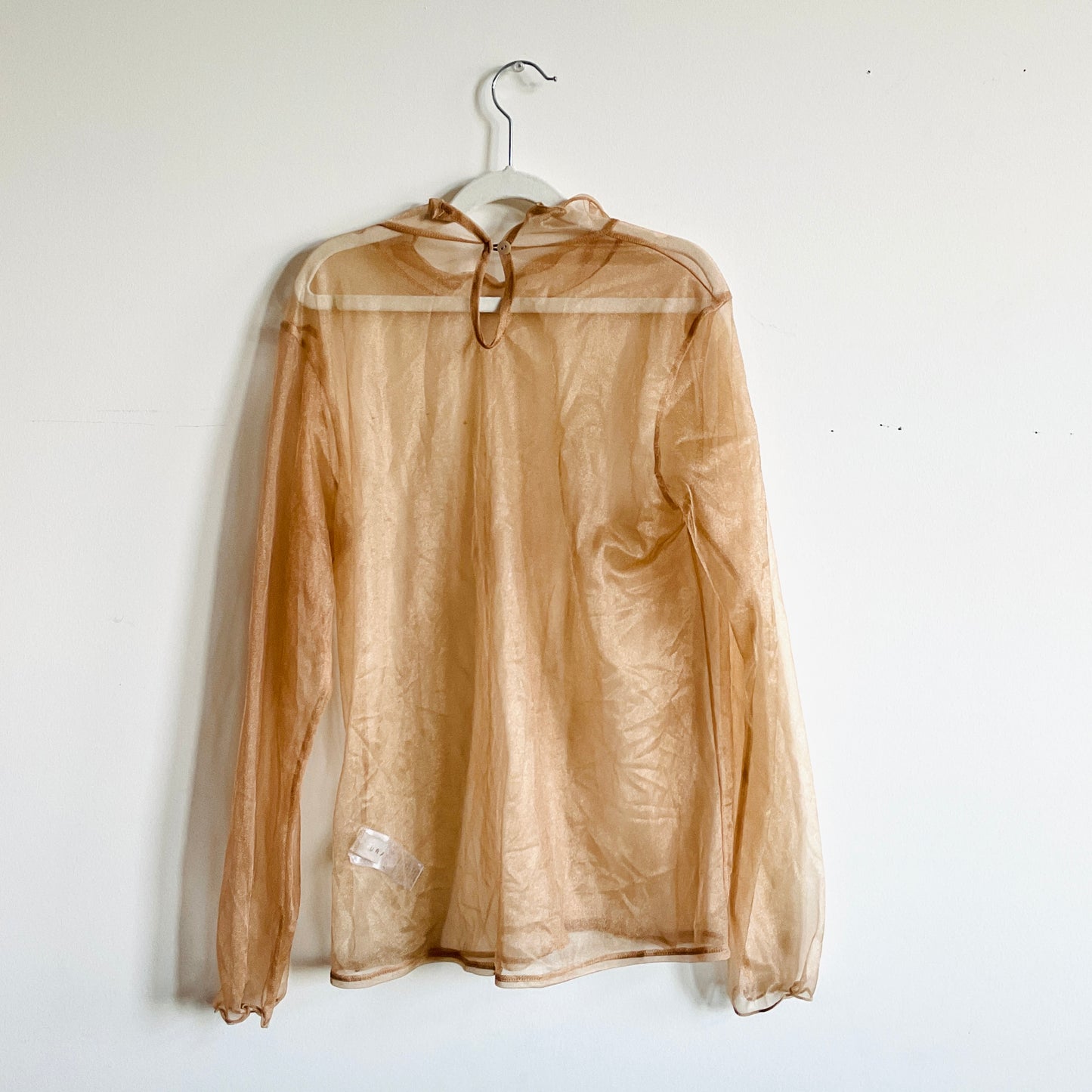 Urago Gold Sparkly Mesh Longsleeve