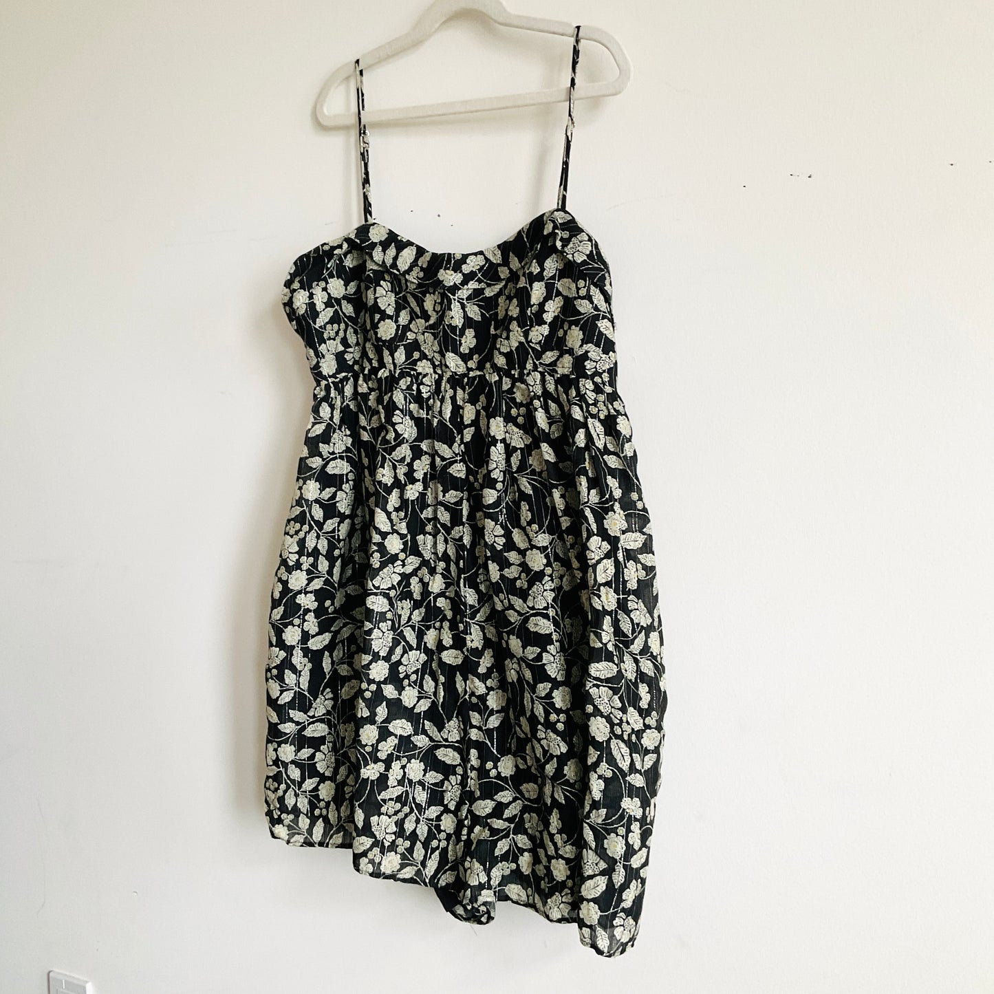 Zara Floral Patterned Babydoll Dress