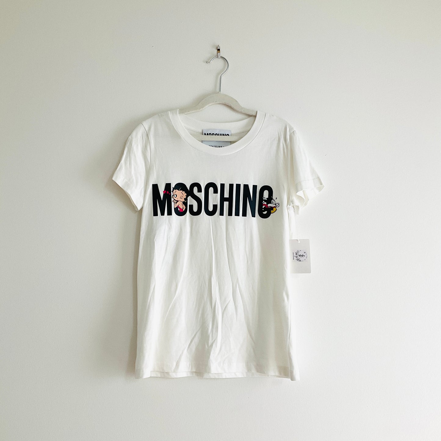 Moschino Inspired Betty Boop Graphic Tee