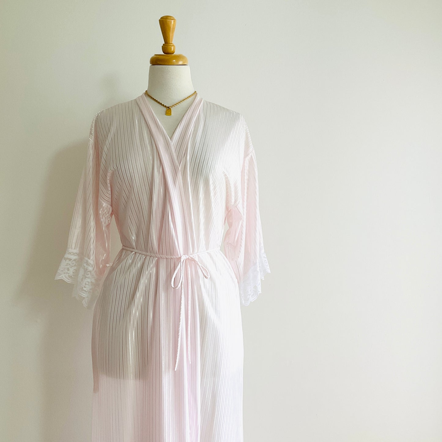 Kasara Sateen Striped Robe