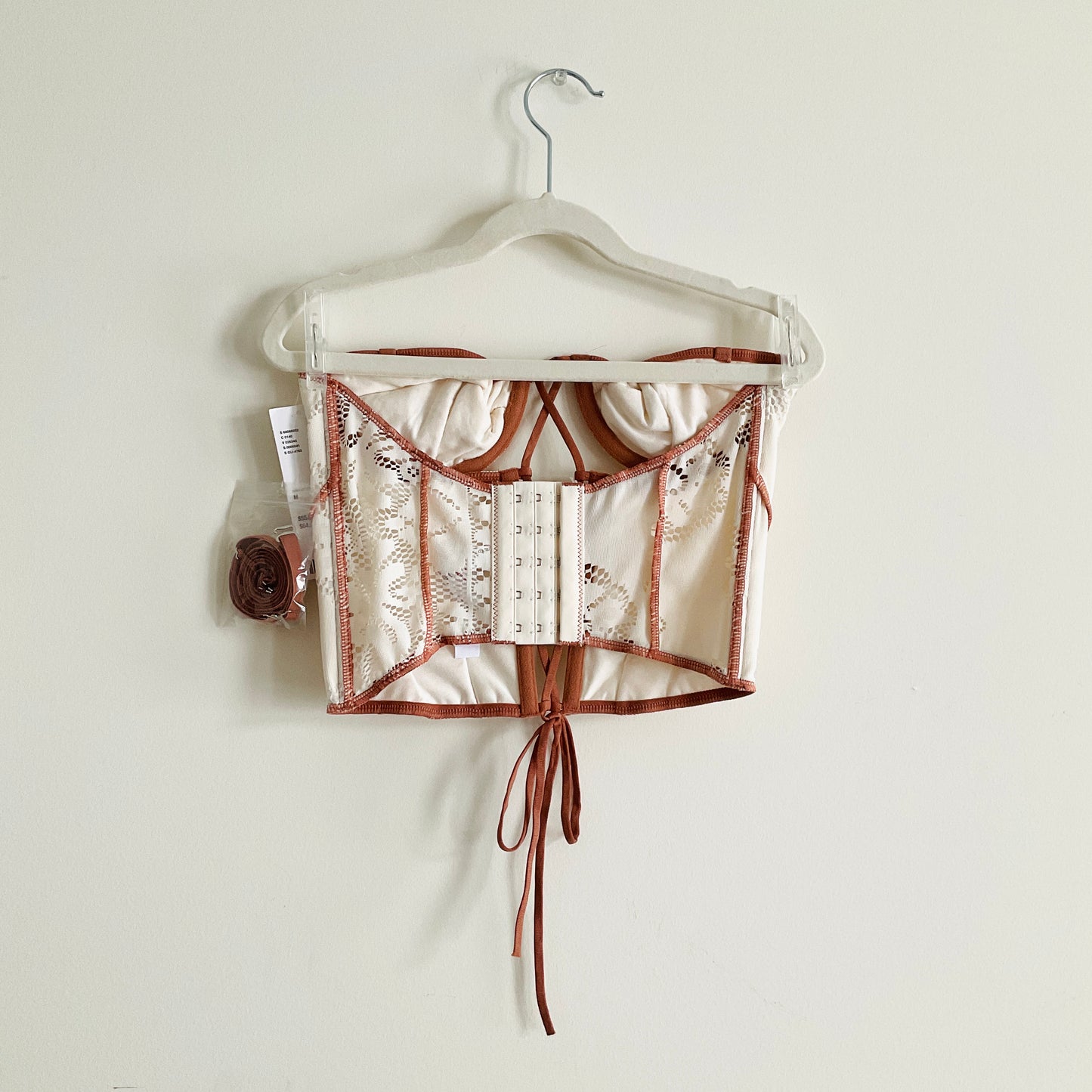 Urban Outfitters Amour Lace Lace-up Corset