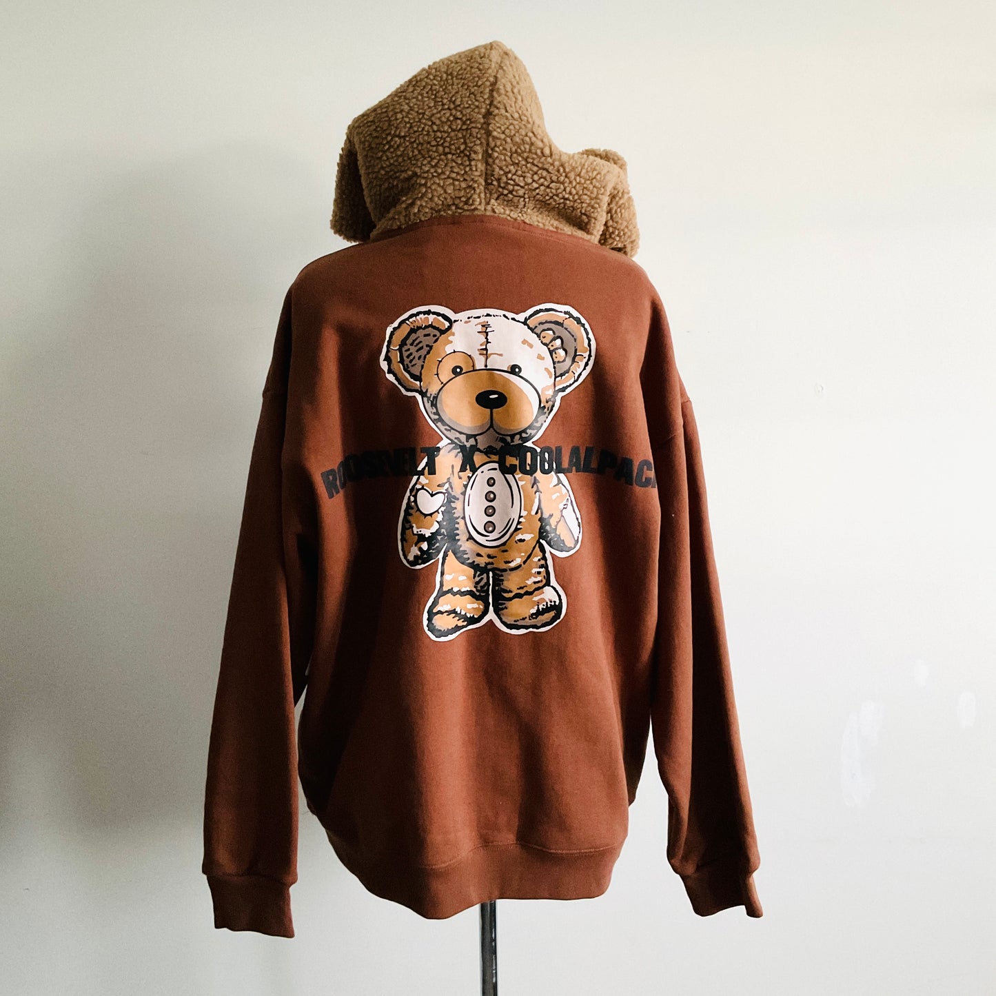 Teddy Bear Graphic Hoodie