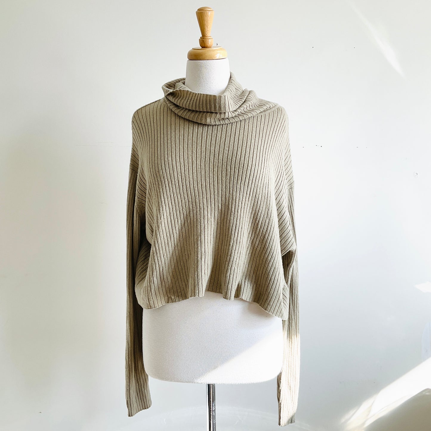 Oak + Fort Knit Turtleneck Longsleeve