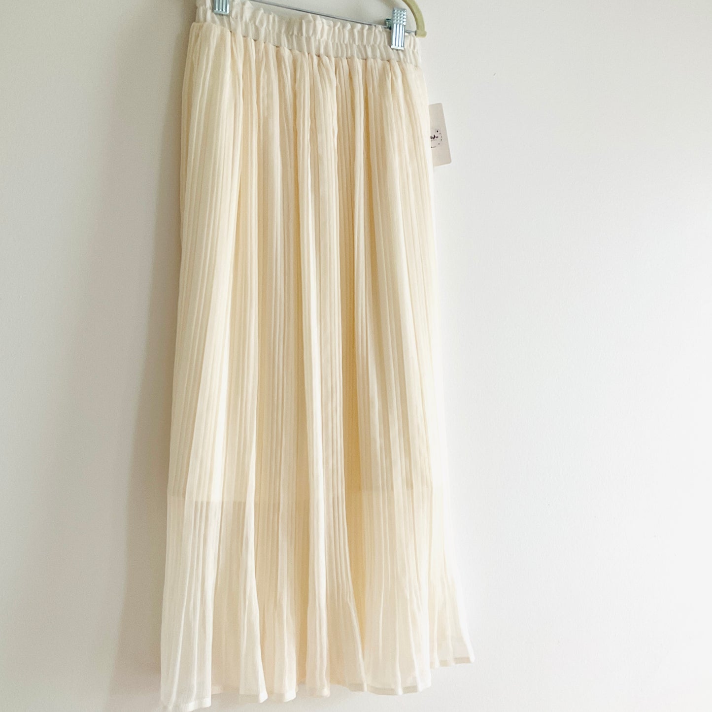 Oak + Fort Accordian Midi Skirt