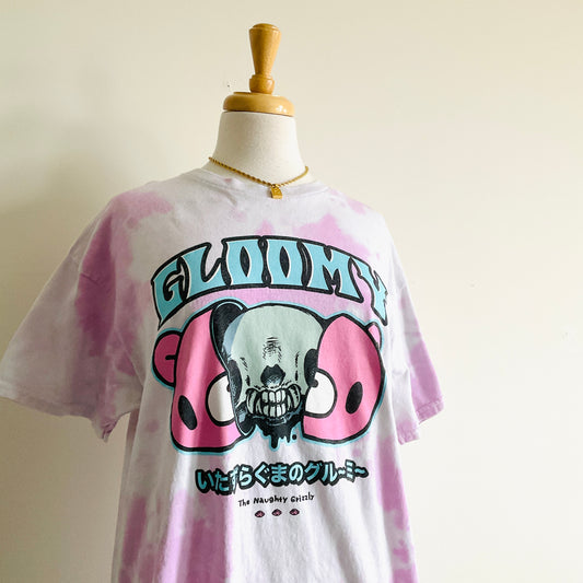 Gloomy Bear Tie-Dye Graphic Tee