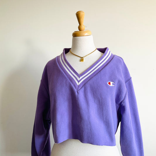 Urban Outfitters x Champion Cropped Sweatshirt