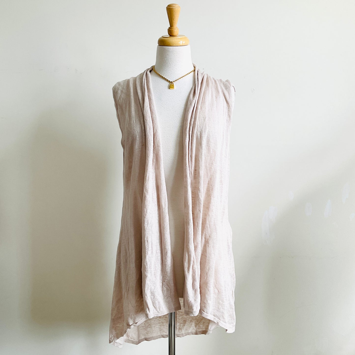 St.Tropez Linen Knit Vest