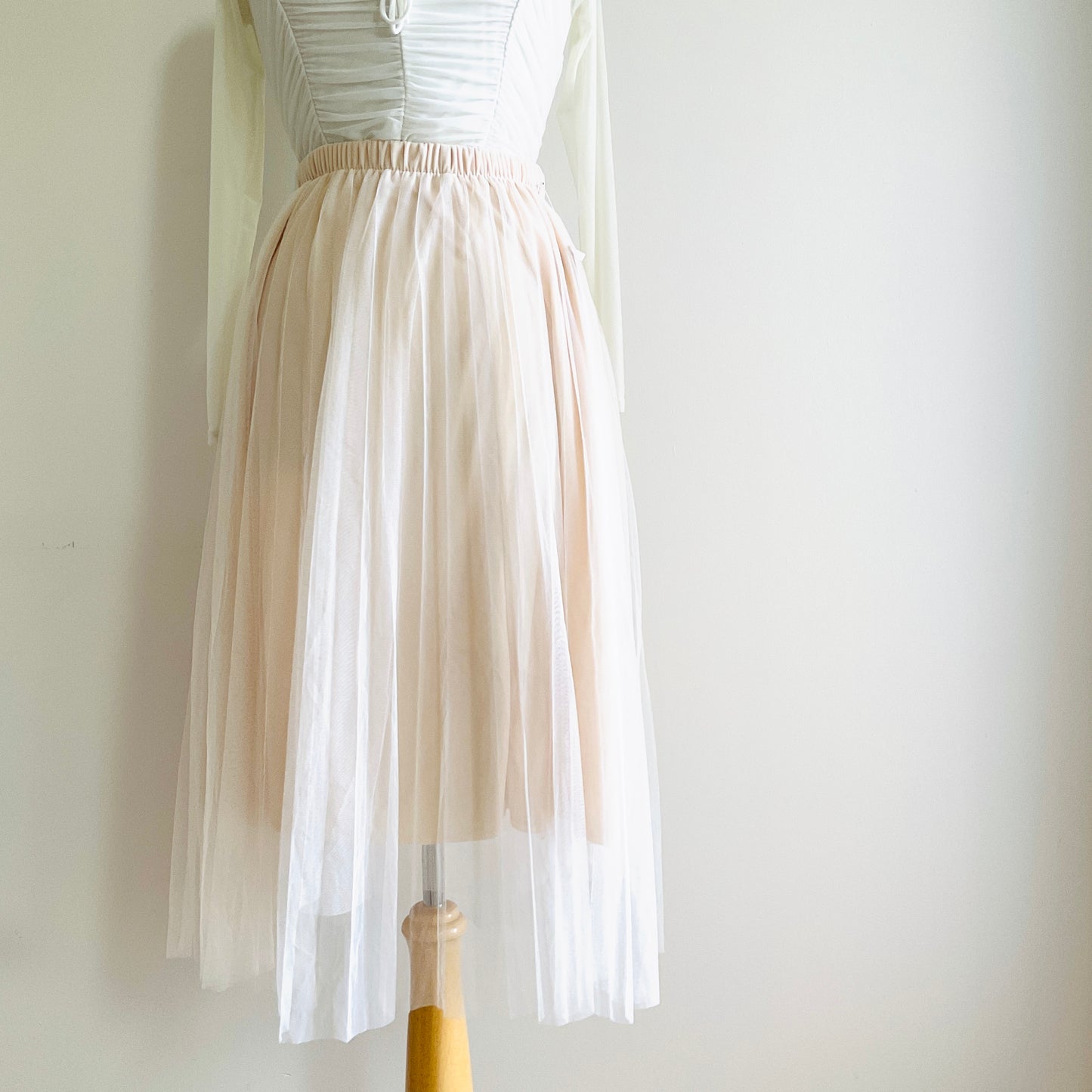 Boutique Tulle Midi Skirt