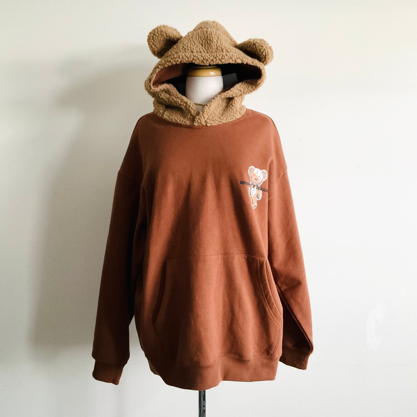 Teddy Bear Graphic Hoodie