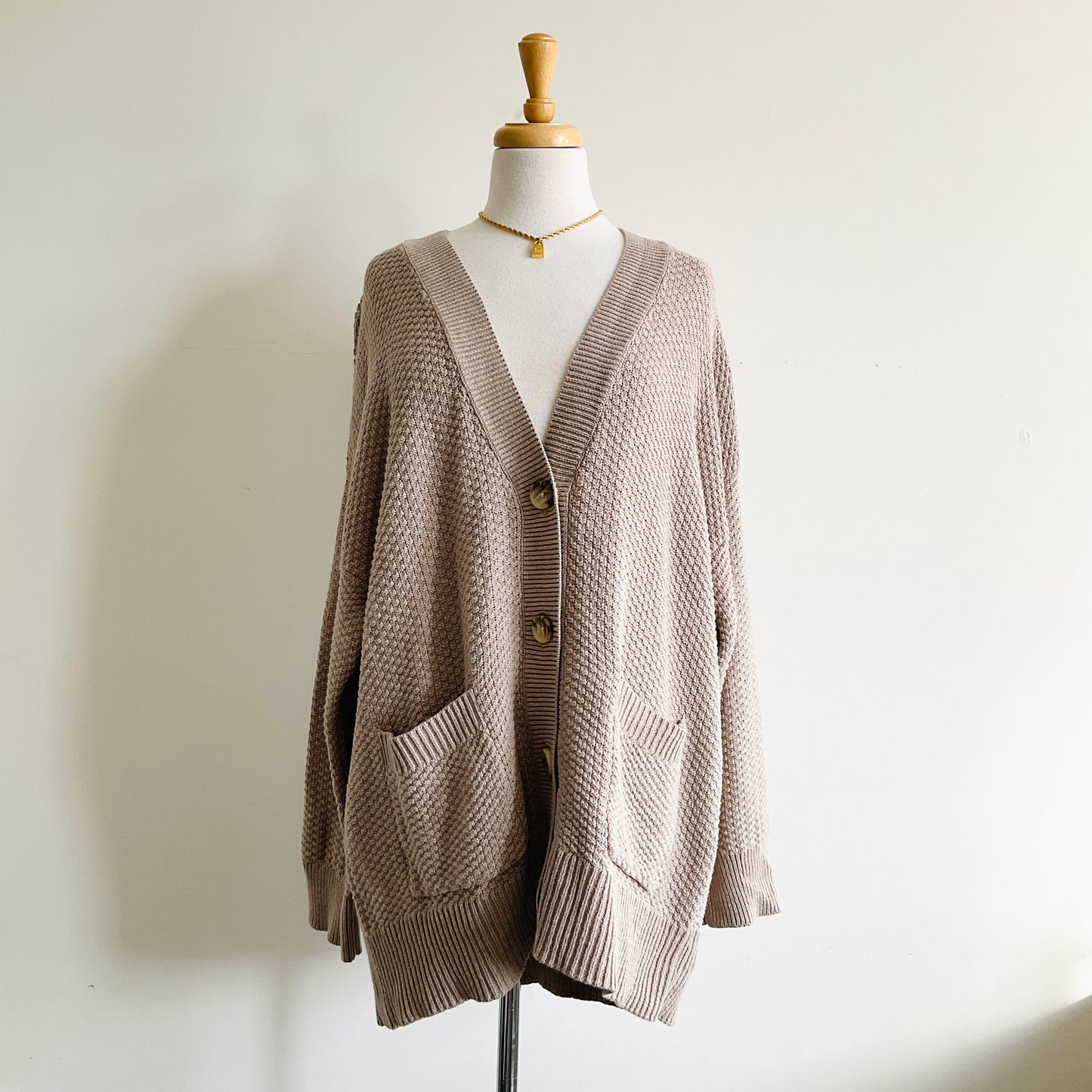 Aerie Cable-knit Cardigan