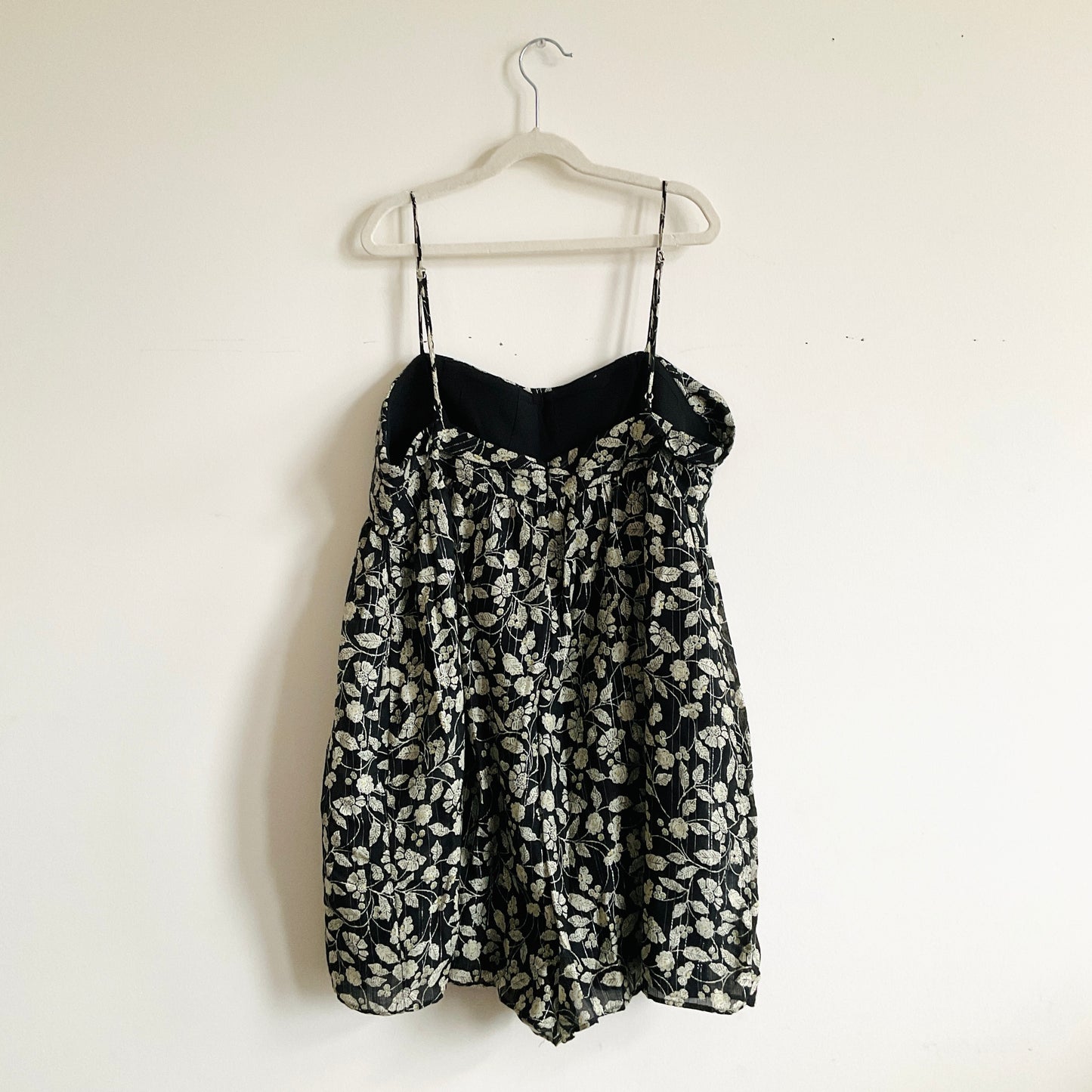 Zara Floral Patterned Babydoll Dress