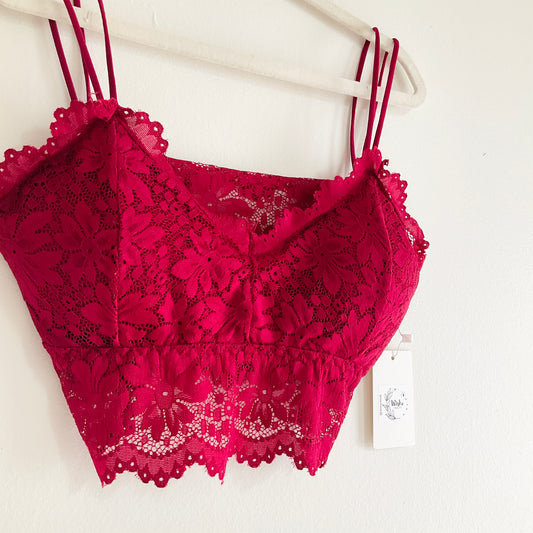 Berry Lace Bralette