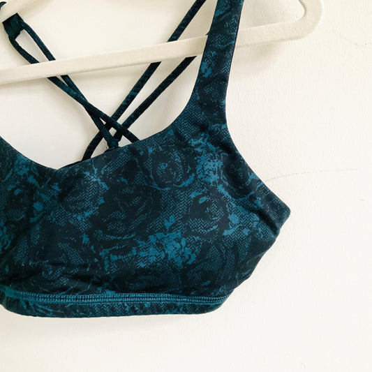 Lululemon Patterned Sports Bra