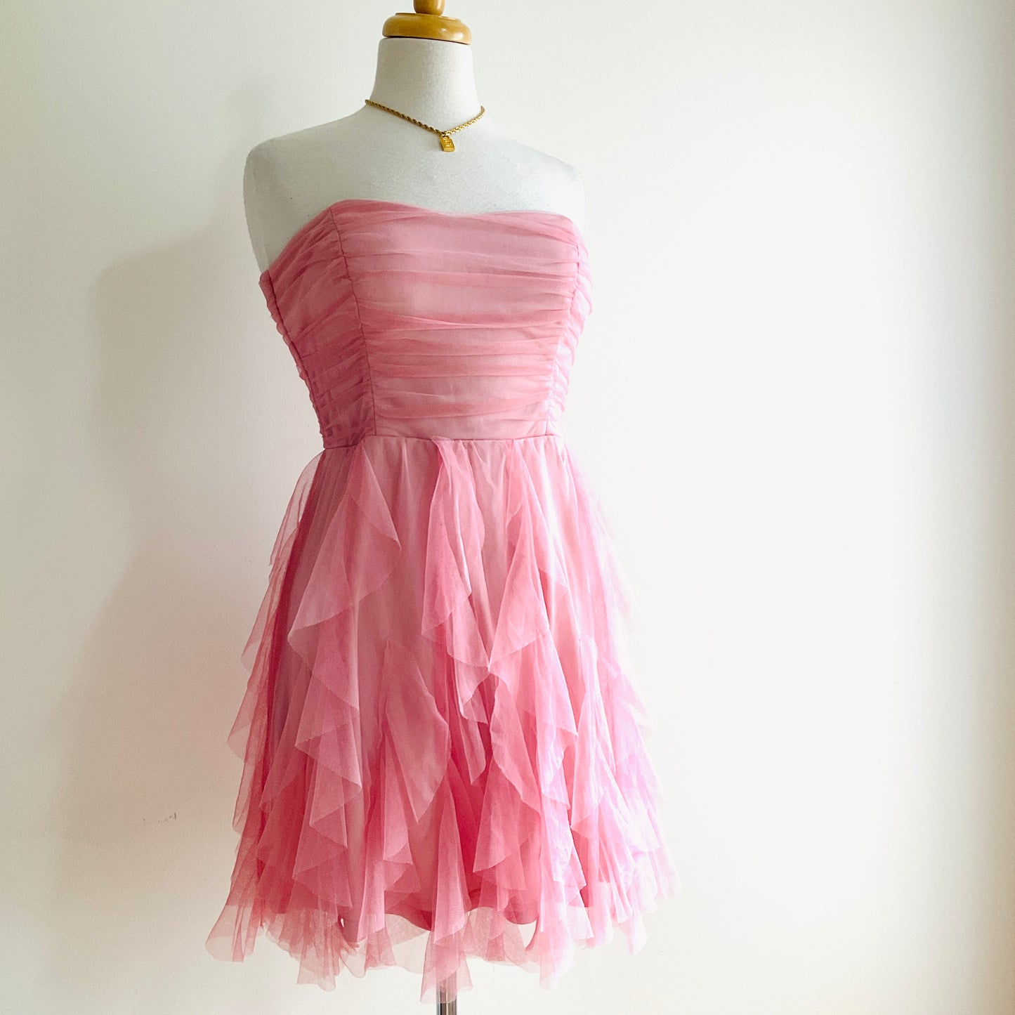 Le Chateau Strapless Fairycore Dress