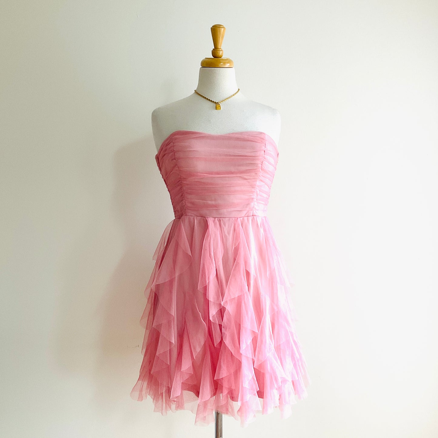 Le Chateau Strapless Fairycore Dress