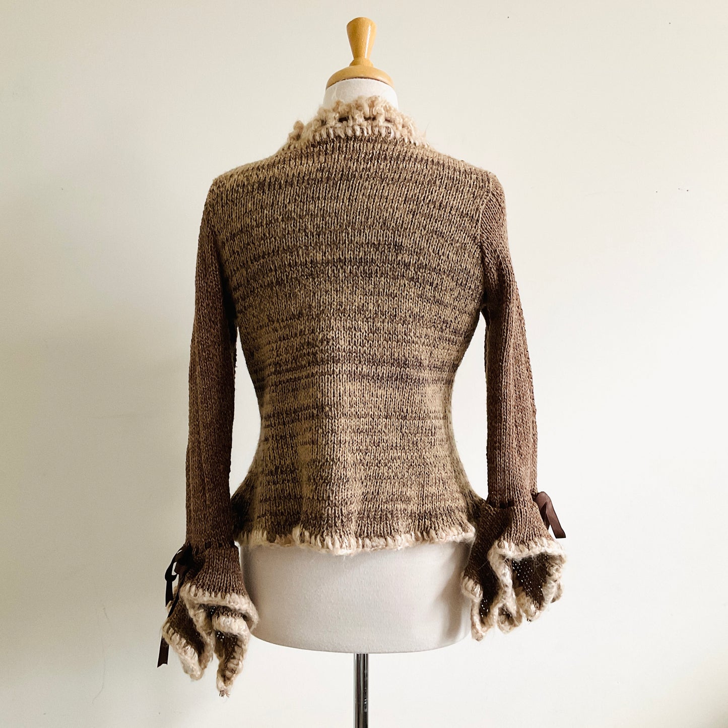 M.Gonya Designs Patterned Knit Cardigan