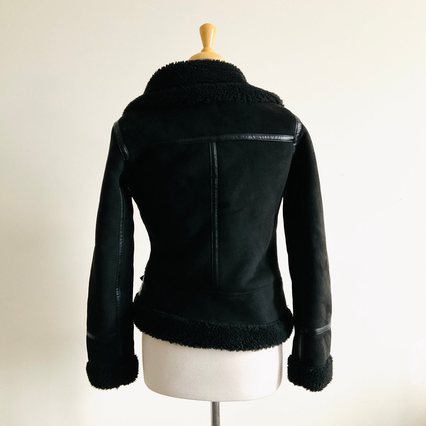 Zara Suede Biker Jacket