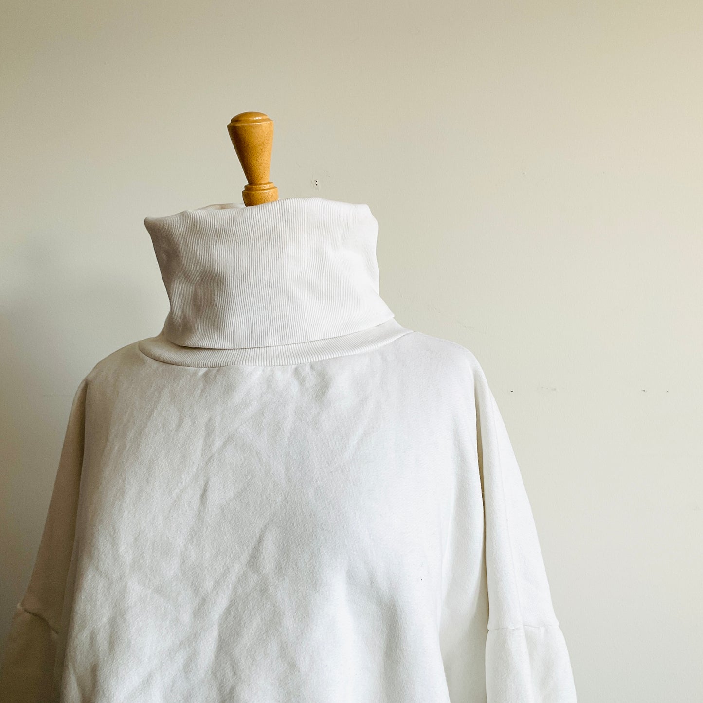 Oak + Fort Dove Turtleneck Sweatshirt