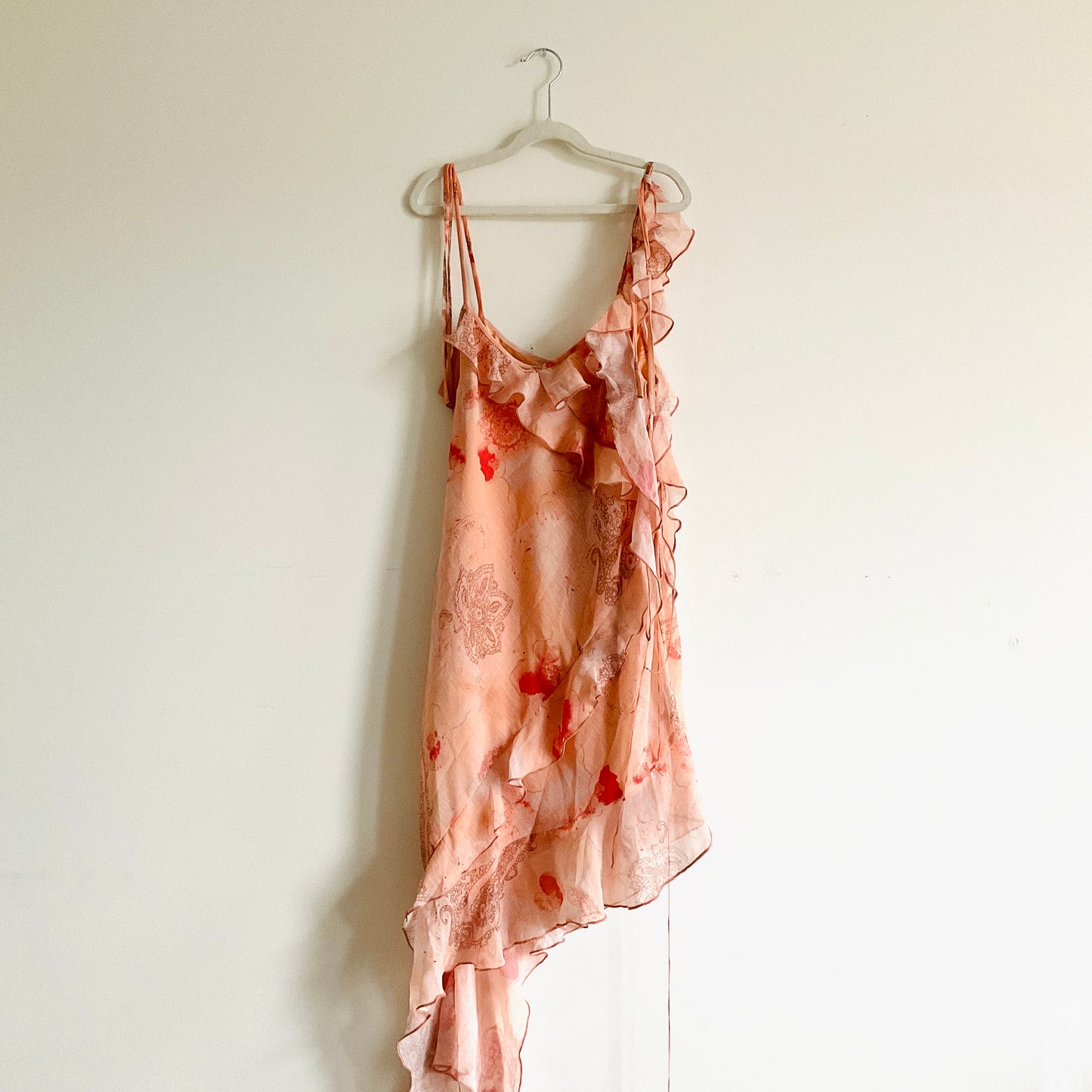 Urban Outfitters Priya Asymmetrical Chiffon Dress