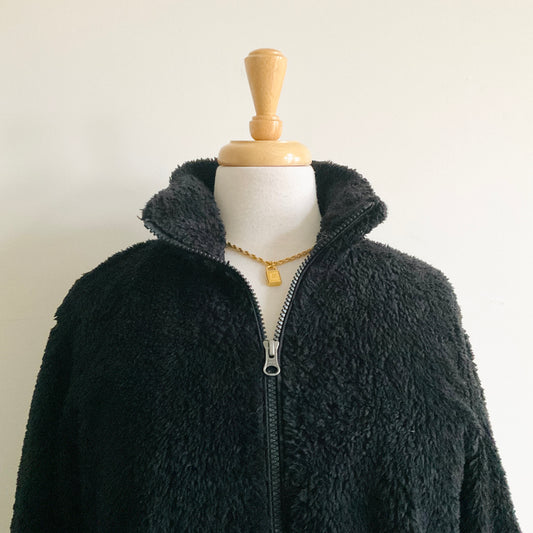 Uniqlo Fuzzy Zip-up Sweater