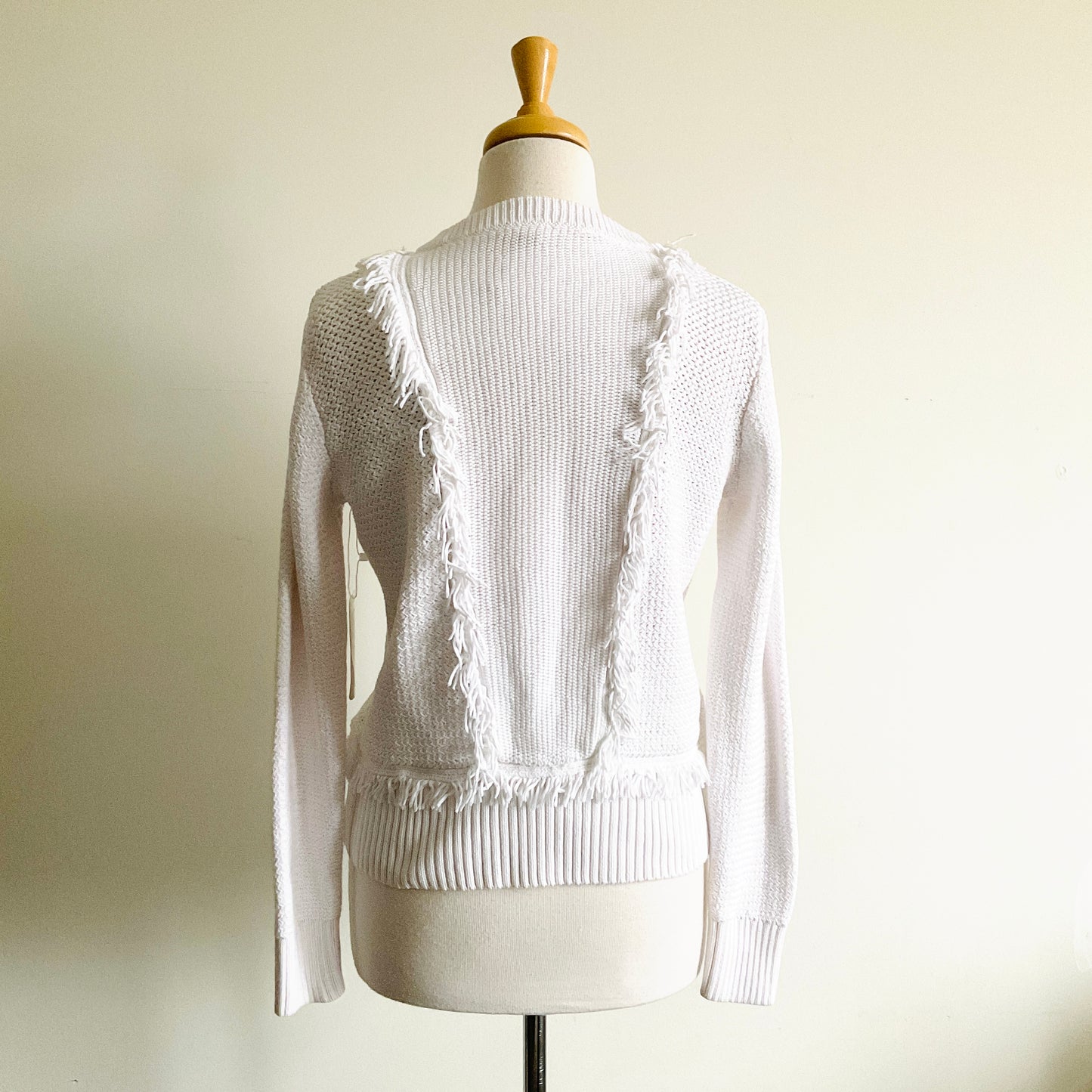 Club Monaco Ruffle Knit Sweater