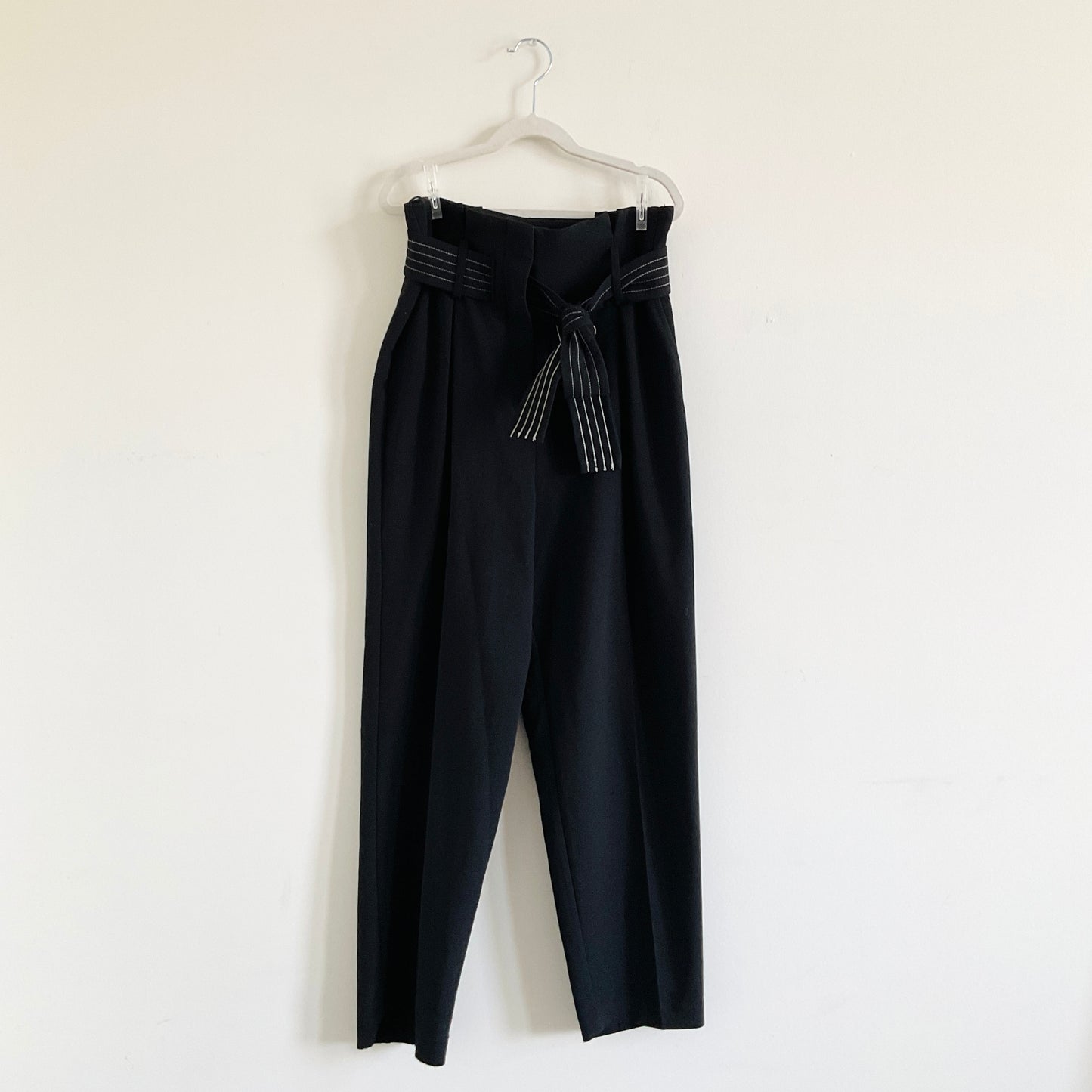 Topshop Belted Paperbag Trousers