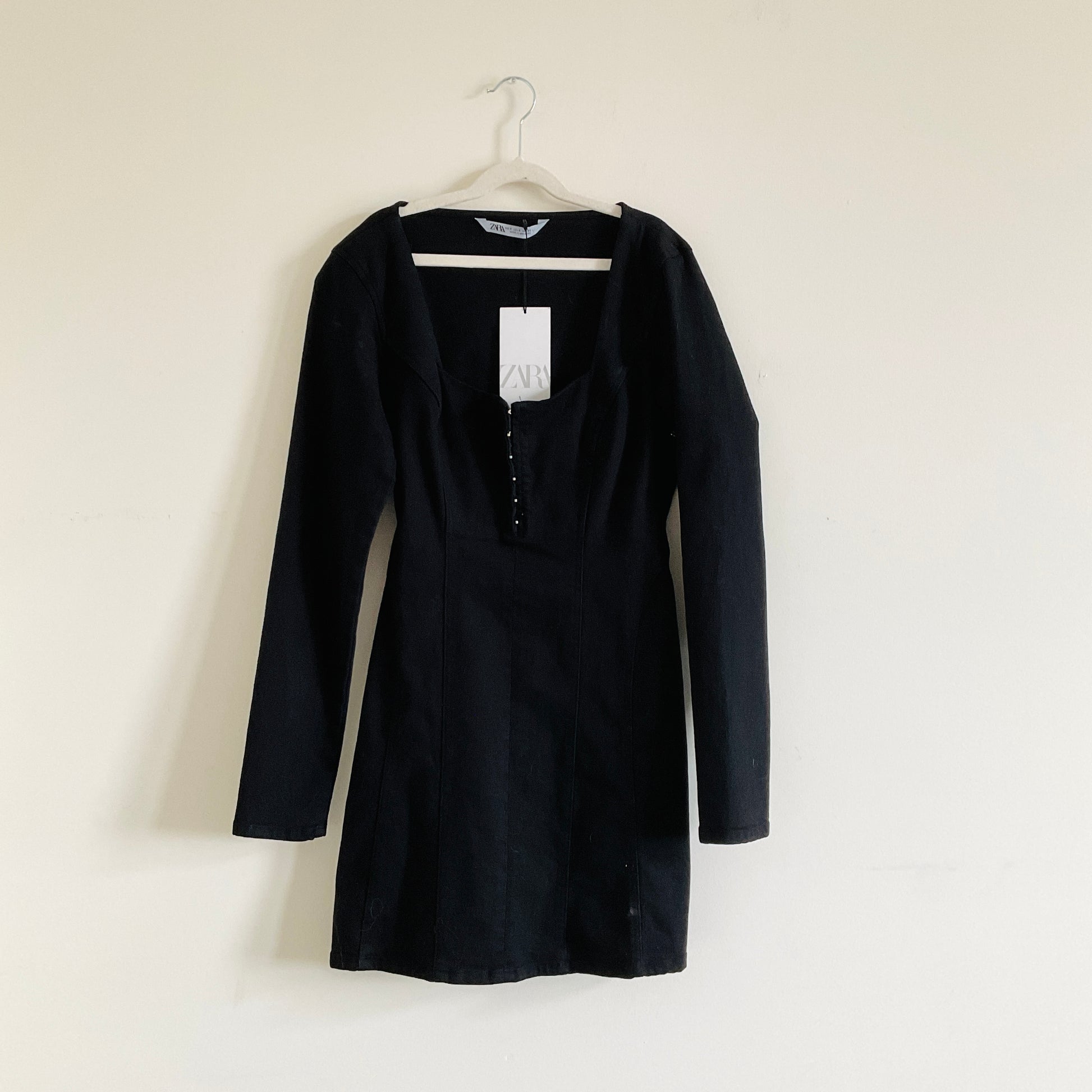 Zara Denim Corset Dress – Wishe.Thrift