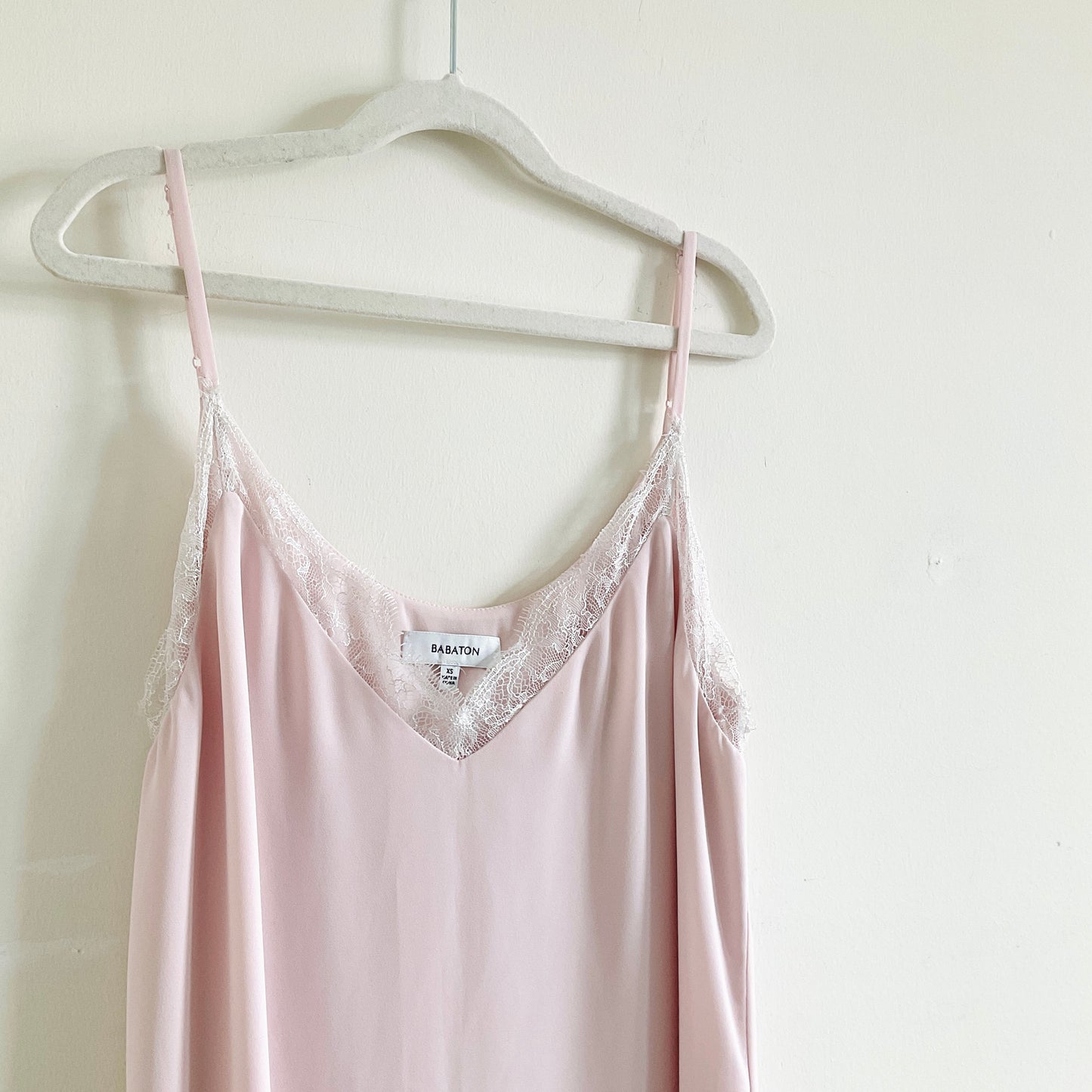 Babaton Chiffon Maxi Slip Dress