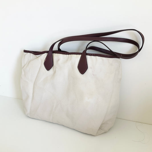 Zara Linen Tote Bag